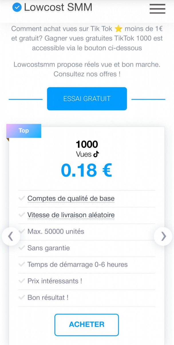 boost vue tiktok gratuit