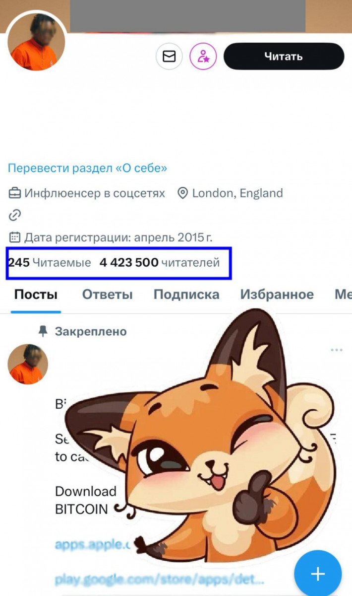 купить подписчиков twitter дёшево