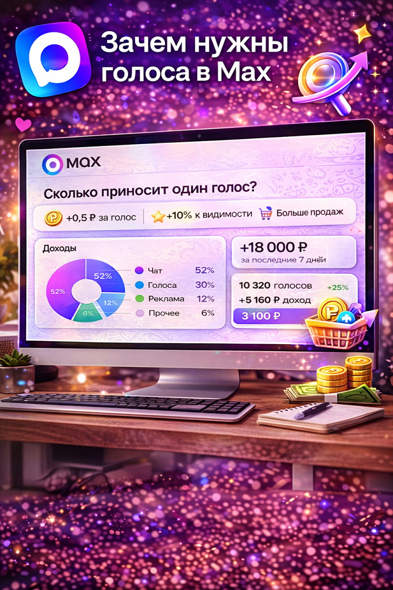 зачем нужны голоса в макс