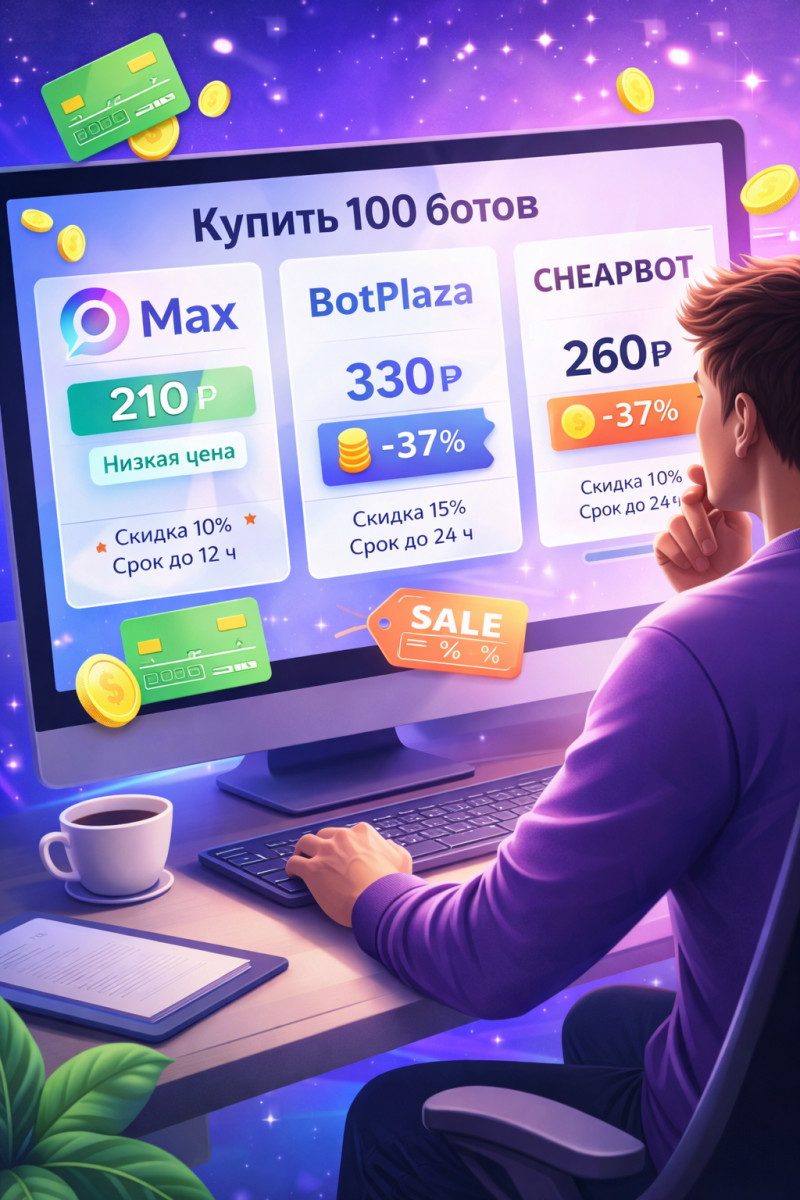 как добавить ботов в max