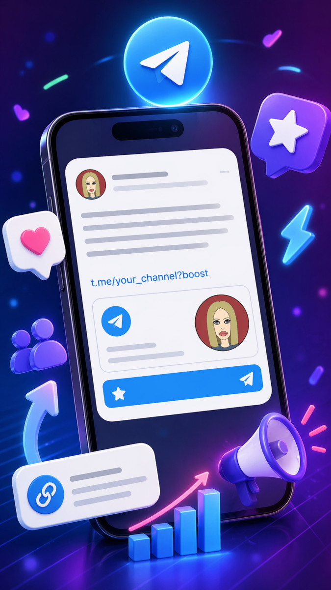 сделать бусты в тг канал