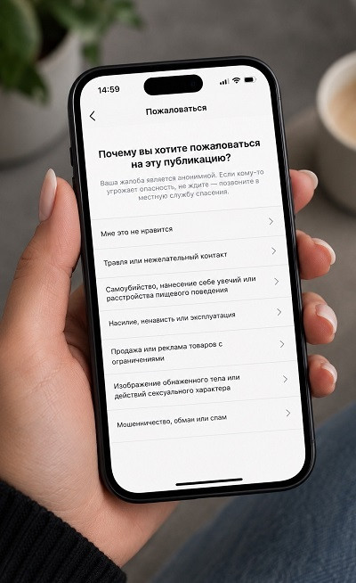 сколько жалоб чтобы заблокировали инстаграм