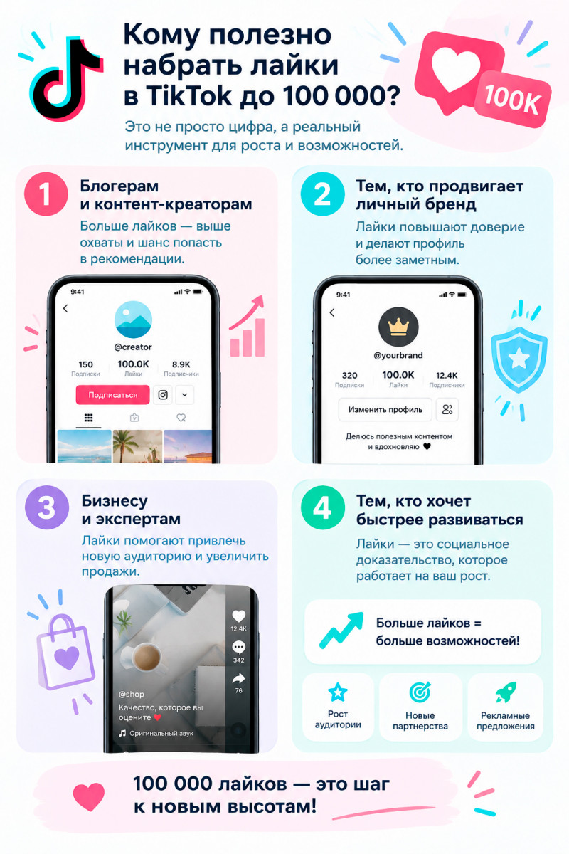 как зарабатывать в тик ток лайки