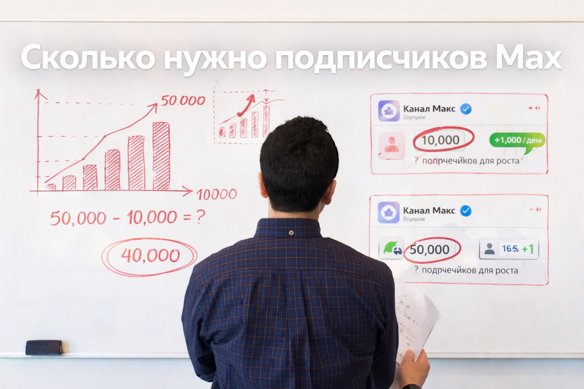 Сколько нужно подписчиков в Макс на канале