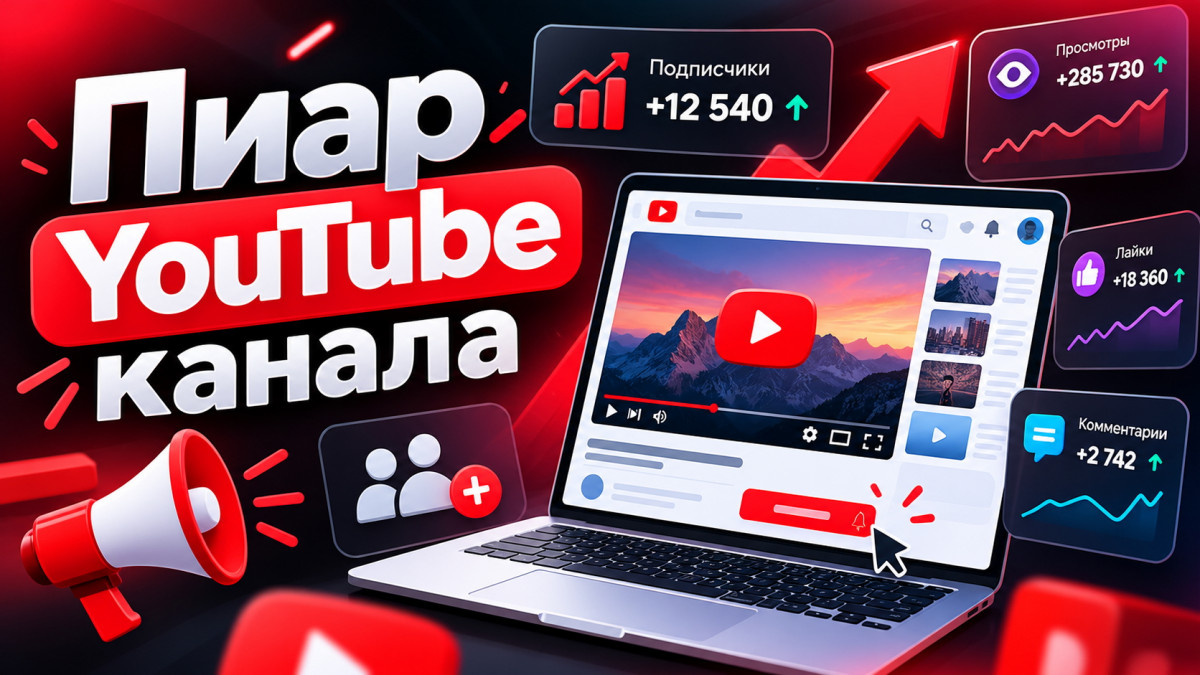 Пиар Ютуб канала и видео бесплатно — методичка